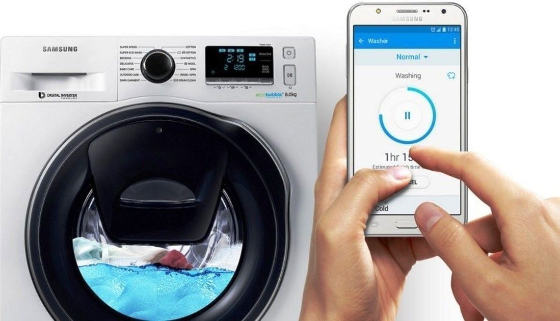 Samsung: veļas mazgājamās mašīnas ar inteliģenci