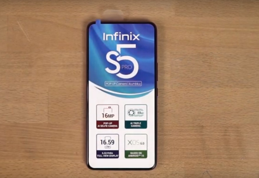 Sinusuri ng Infinix S5 Pro smartphone na may mga pangunahing tampok